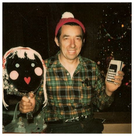 1970.. - Christmas Frying Pan and fancy new calculator.jpg